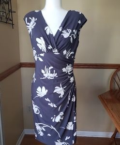 NWT Lauren Ralph Lauren floral print wrap dress
